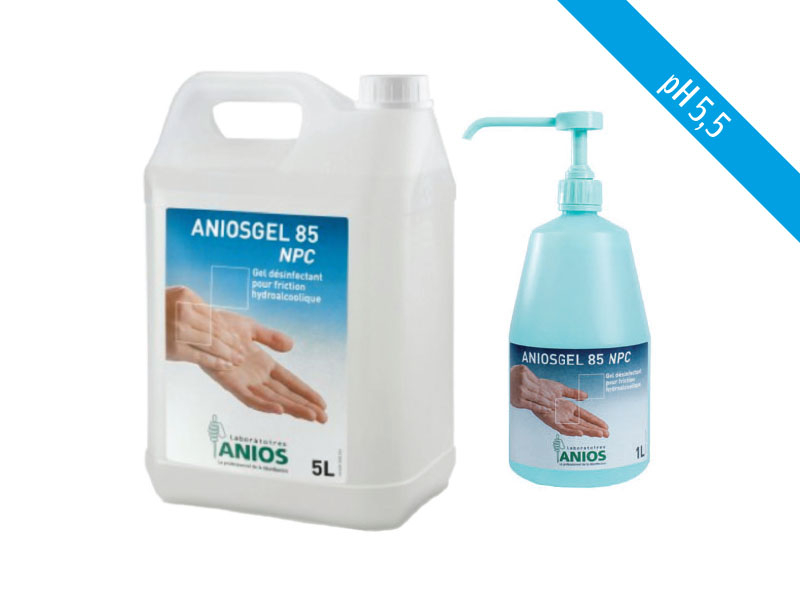 Flacon De Gel Hydroalcoolique Anios Désinfectant - 100 Ml